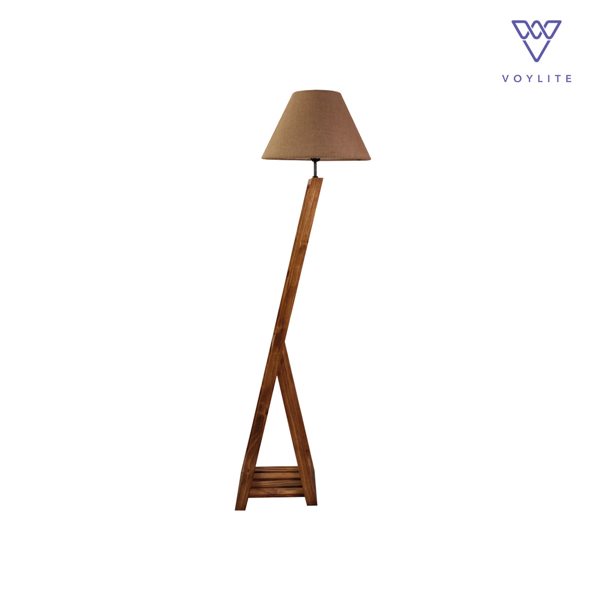 Bezalel Wooden Floor Lamp