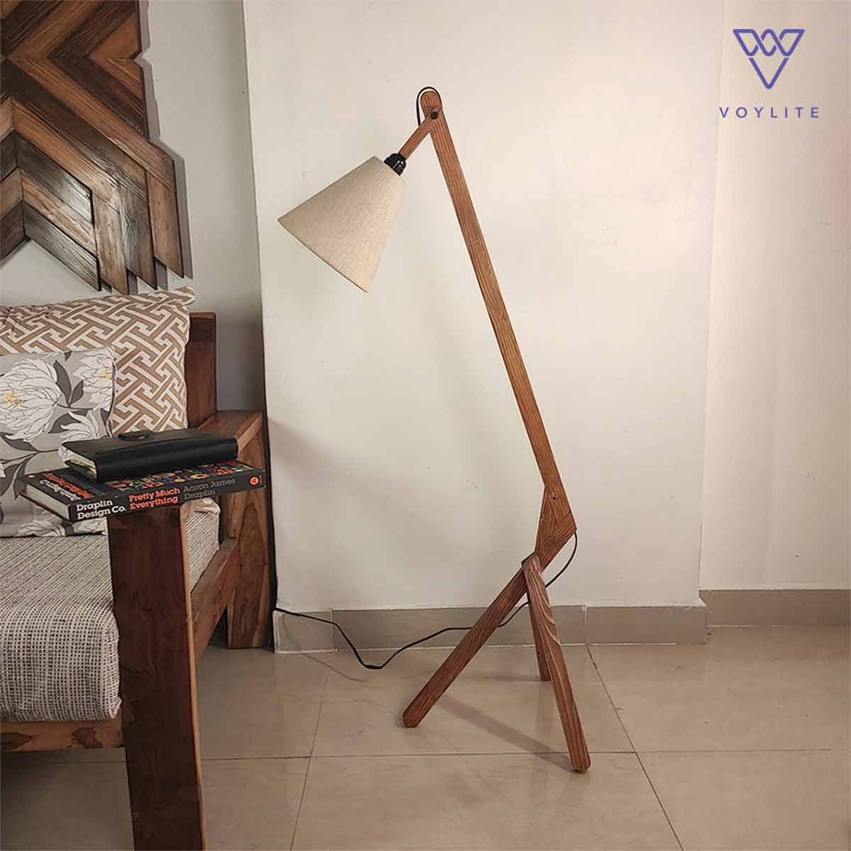 Emphasis Wooden Floor Lamp