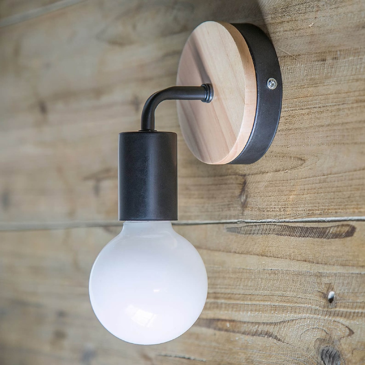 Wirk Black Wall Lamp | Buy modern lamps and lights from Voylite